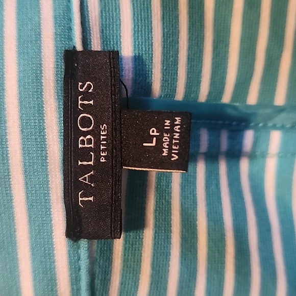 Talbots cotton striped blazer - Picture 3 of 9